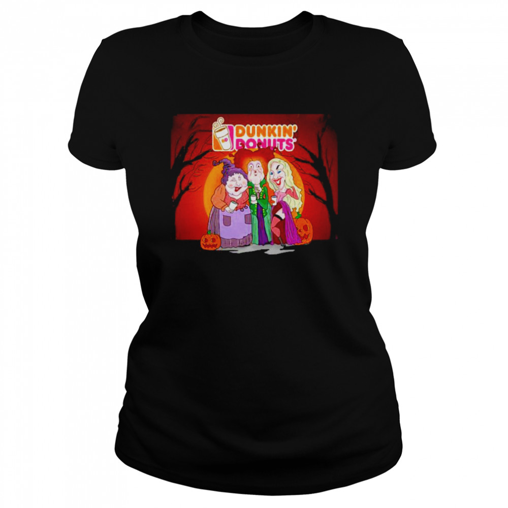 Hocus Pocus Dunkin’ Donuts Halloween 2022  Classic Women's T-shirt