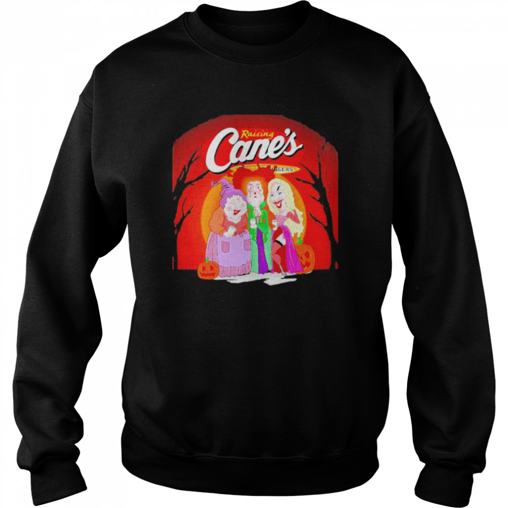 Hocus Pocus Raising Cane’s Chicken Fingers Halloween 2022 shirt Unisex Sweatshirt