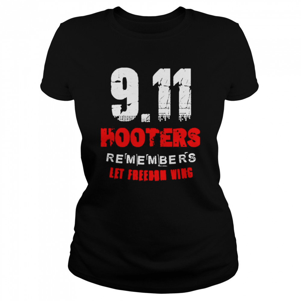 Hooters Remembers 911 Unisex  Classic Women's T-shirt