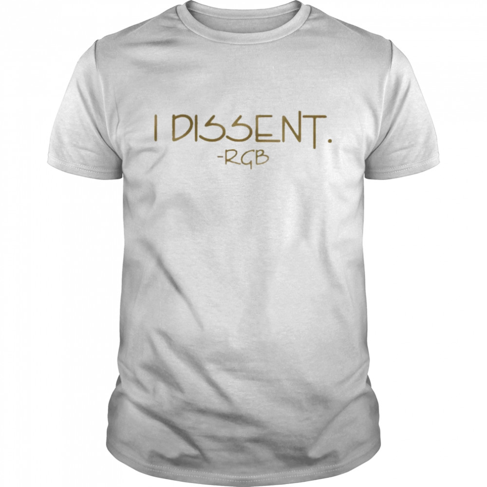 I Dissent Rgb  Classic Men's T-shirt