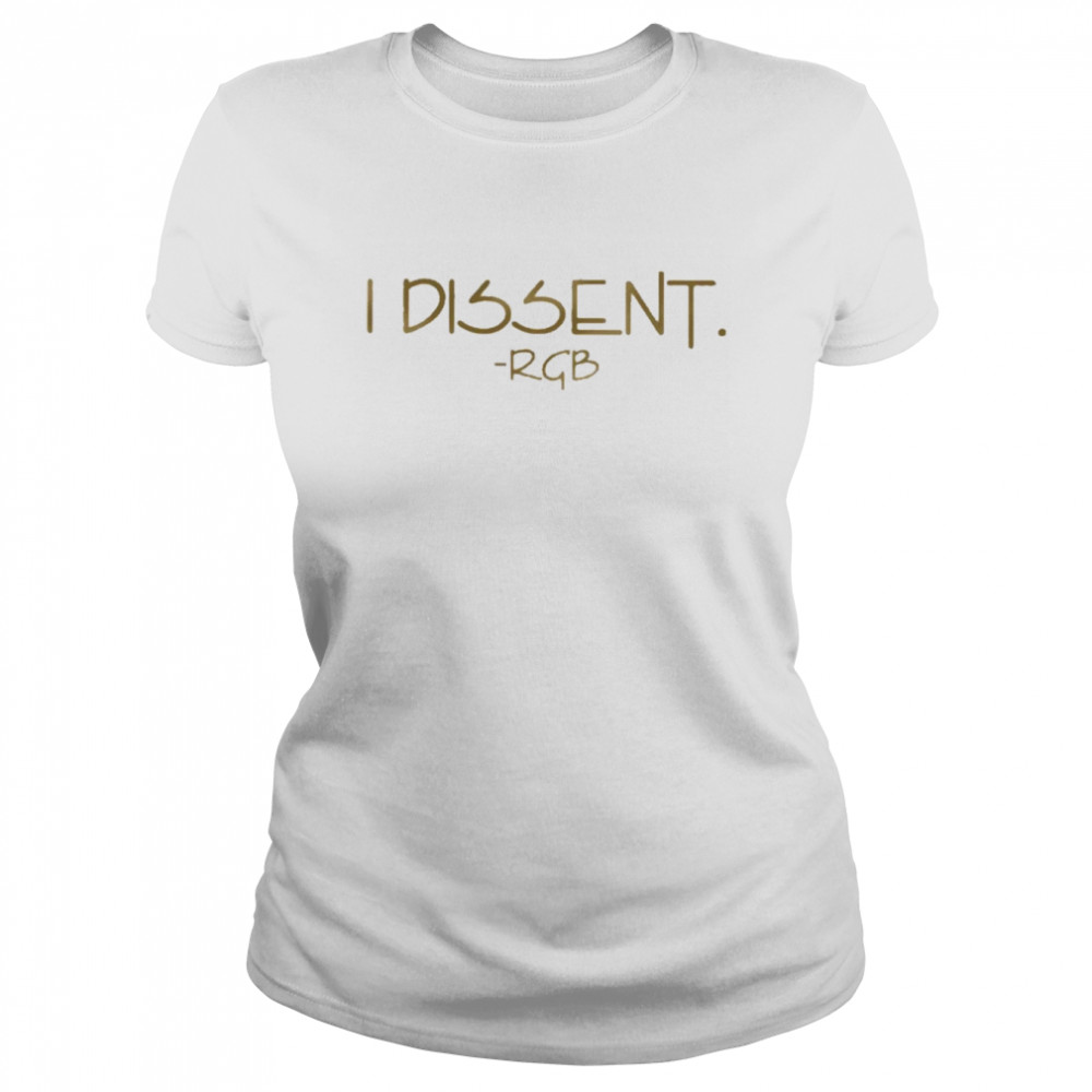 I Dissent Rgb  Classic Women's T-shirt