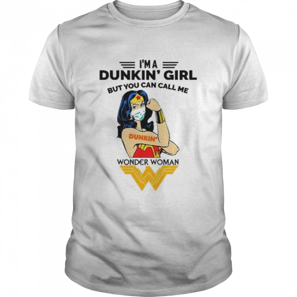 I’m A Dunkin’ Girl But You can call Me Wonder Woman Tattoo 2022 shirt Classic Men's T-shirt