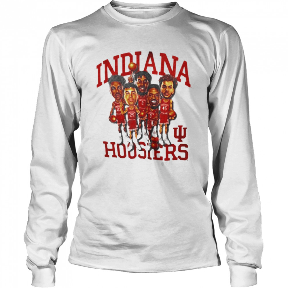 Indiana Hoosiers Men’s Basketball Player 2022  Long Sleeved T-shirt