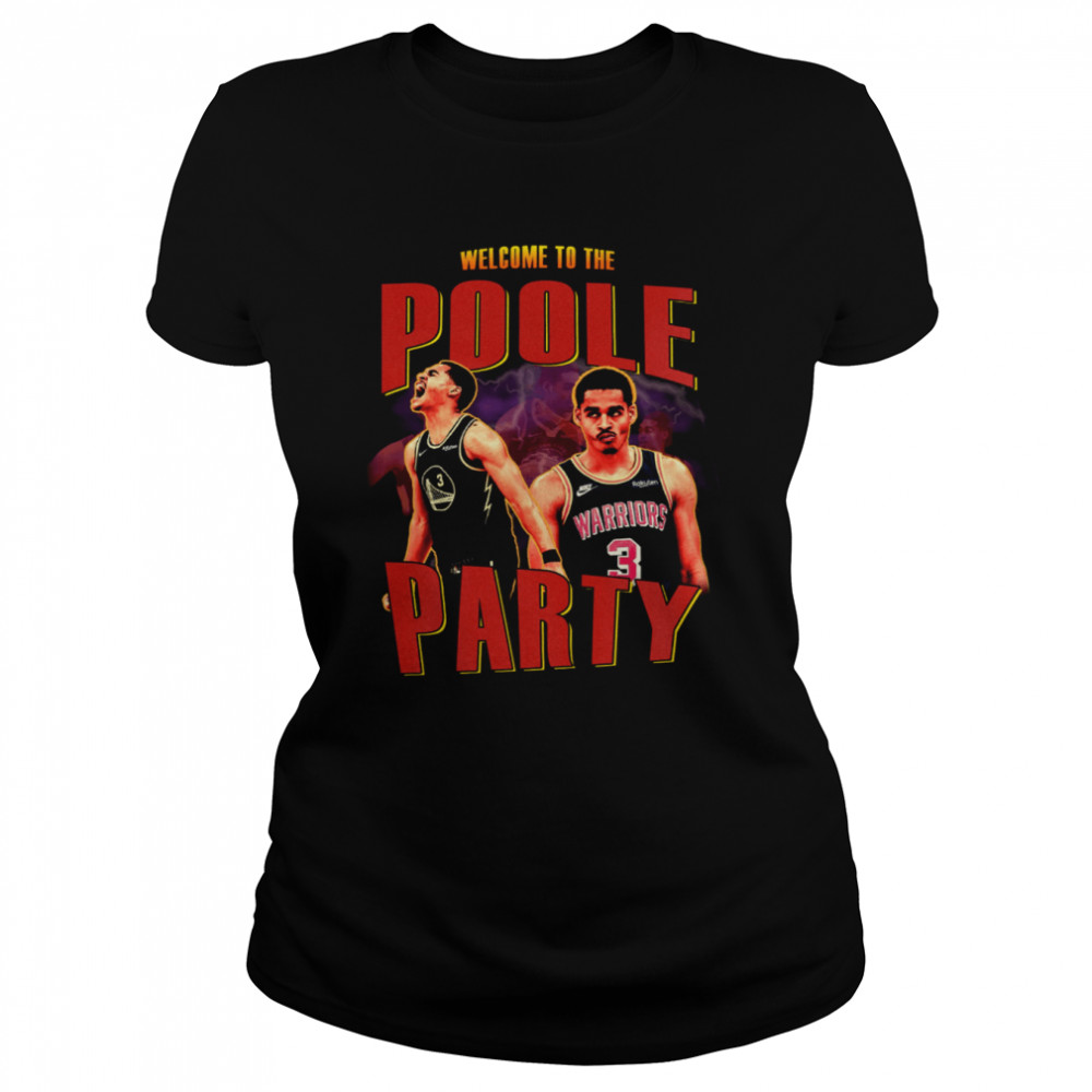Jordan Poole Poole Party 90s Bootleg Retro shirt Classic Women's T-shirt