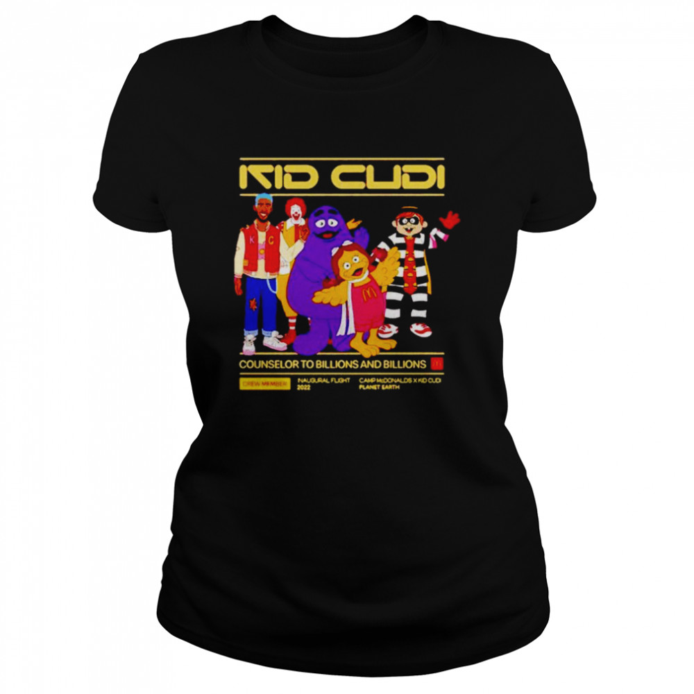 Kid Cudi X Camp Mcdonald’s shirt Classic Women's T-shirt