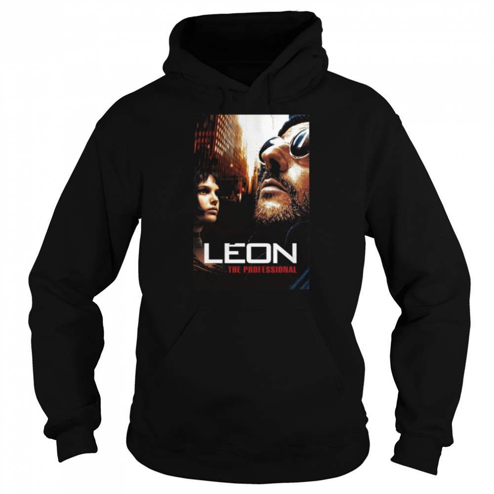 Leon The Professional Black 90s Movie shirt Unisex Hoodie