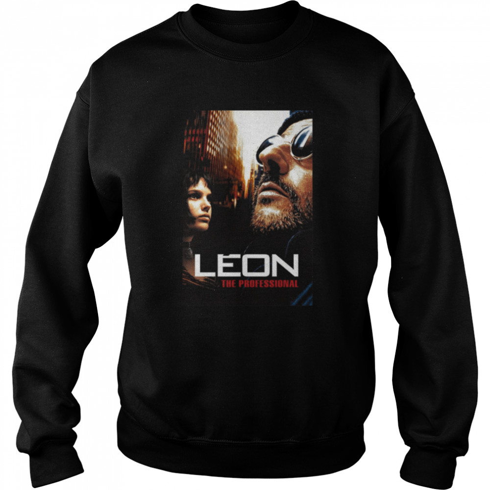 Leon The Professional Black 90s Movie shirt Unisex Sweatshirt