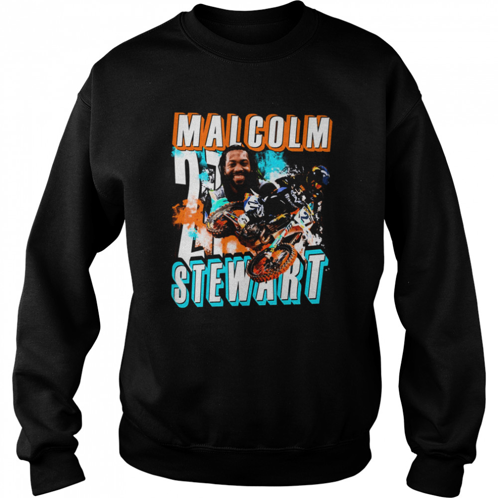 Malcolm Stewart 27 Superstar Sundays Motocross And Supercross Champion shirt Unisex Sweatshirt
