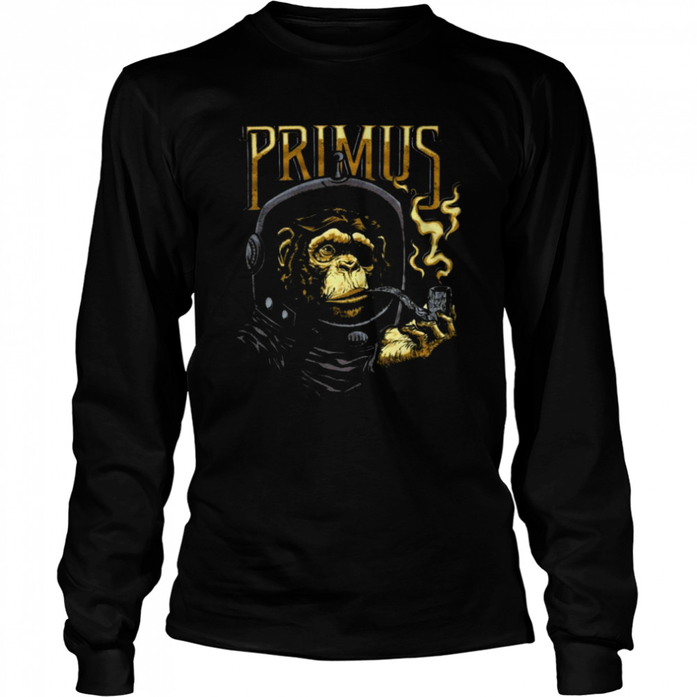 Monkey Metal Rock Band Vox Primus shirt Long Sleeved T-shirt