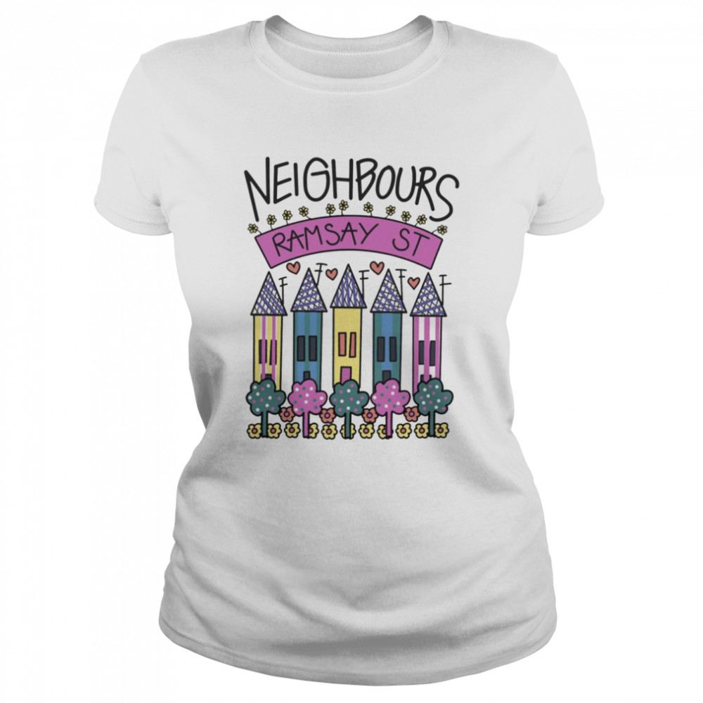 Pencil Neighbours Tv Show shirt Classic Women's T-shirt