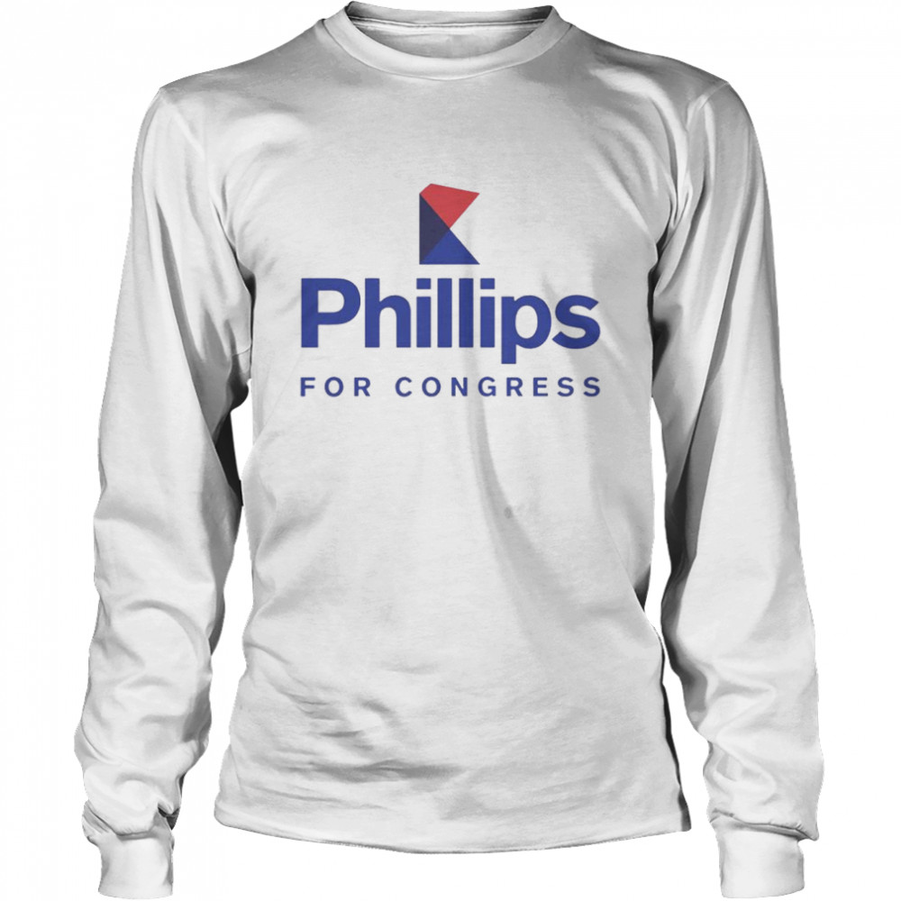 Phillips For Congress Dean Phillips Minnesota shirt Long Sleeved T-shirt