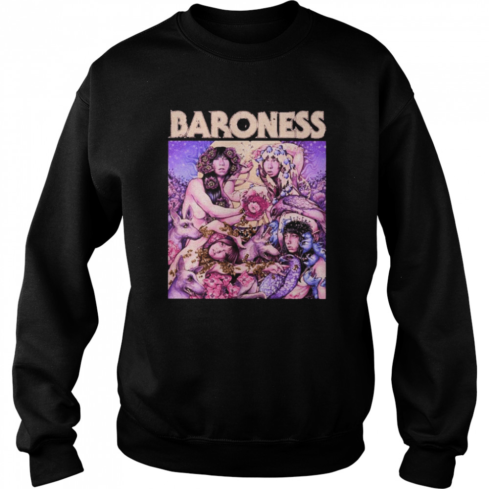 Princess Mermaid Hypebeast Band Design Baroness shirt Unisex Sweatshirt