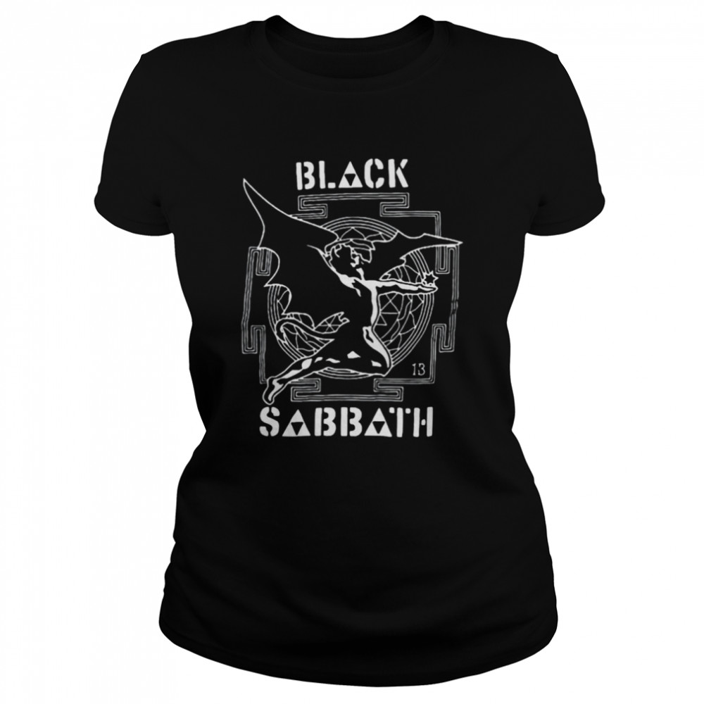 Rap Hip Hop Music Black Sabbath shirt Classic Women's T-shirt