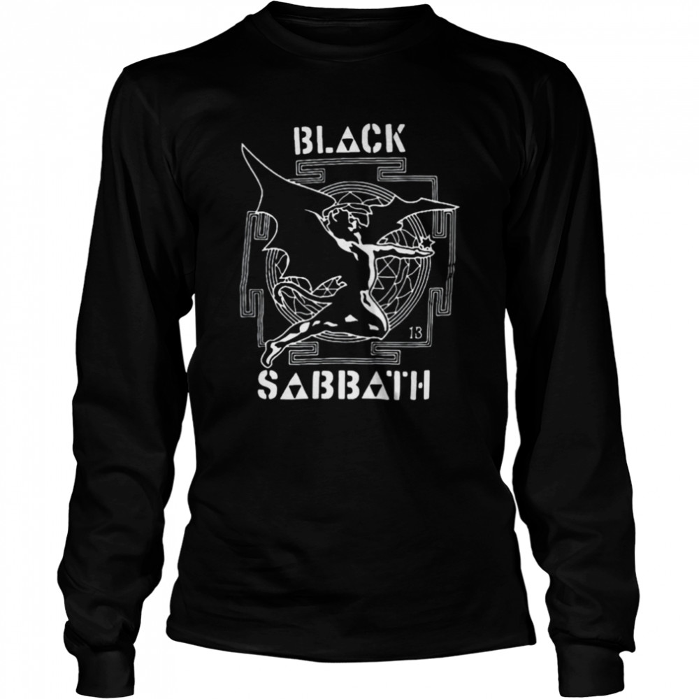 Rap Hip Hop Music Black Sabbath shirt Long Sleeved T-shirt