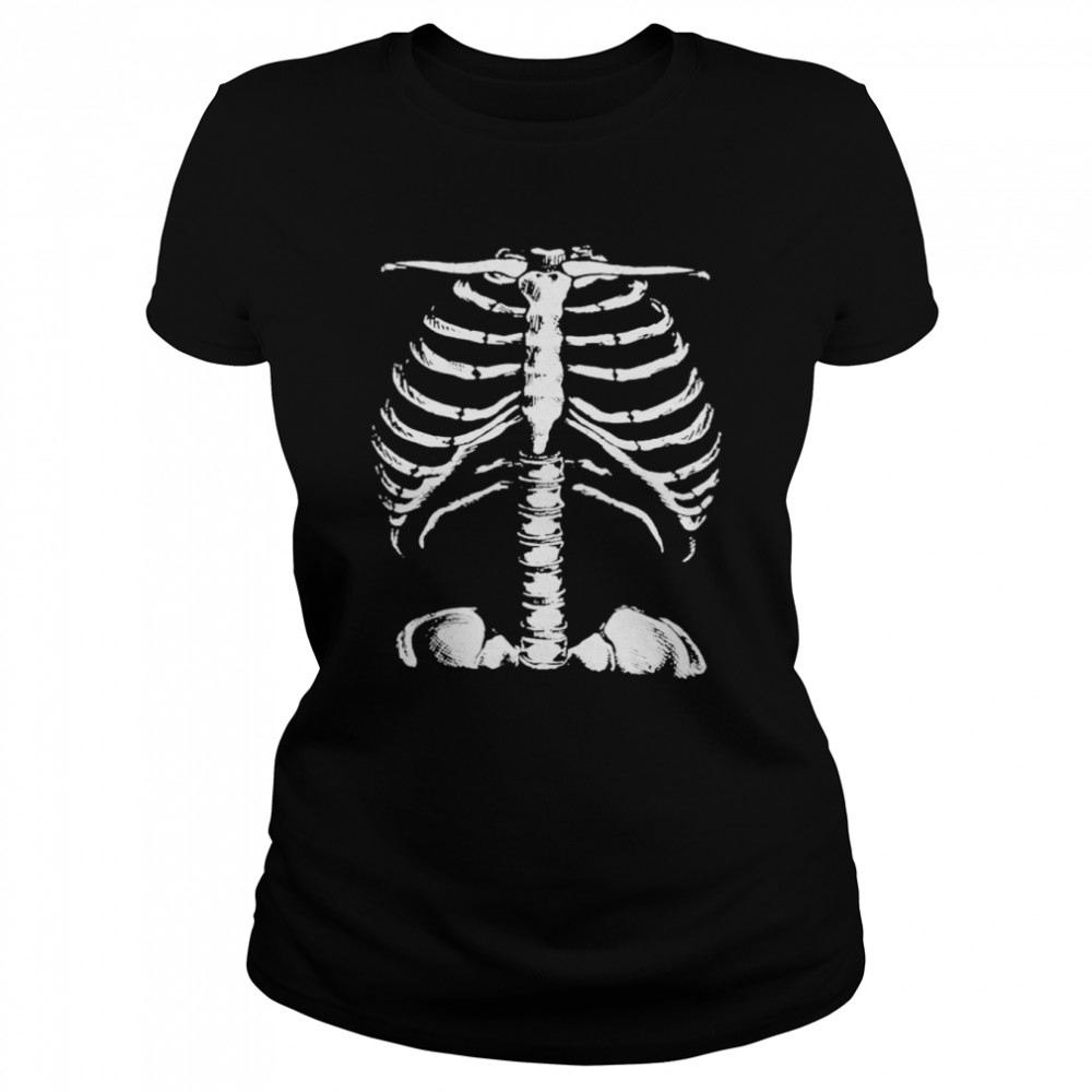 Skeleton rib cage shirt Classic Women's T-shirt
