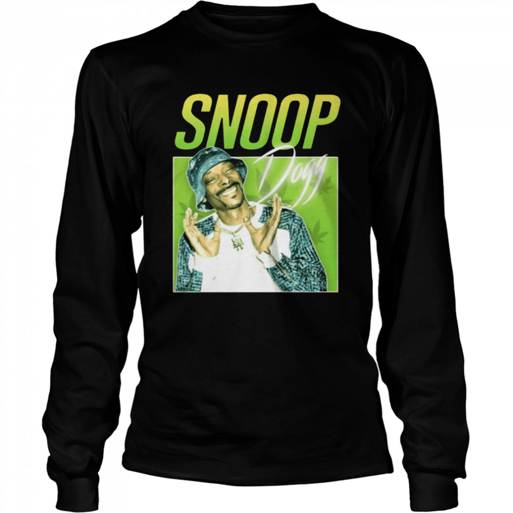 Snoopdog Rapper Hip Hop shirt Long Sleeved T-shirt