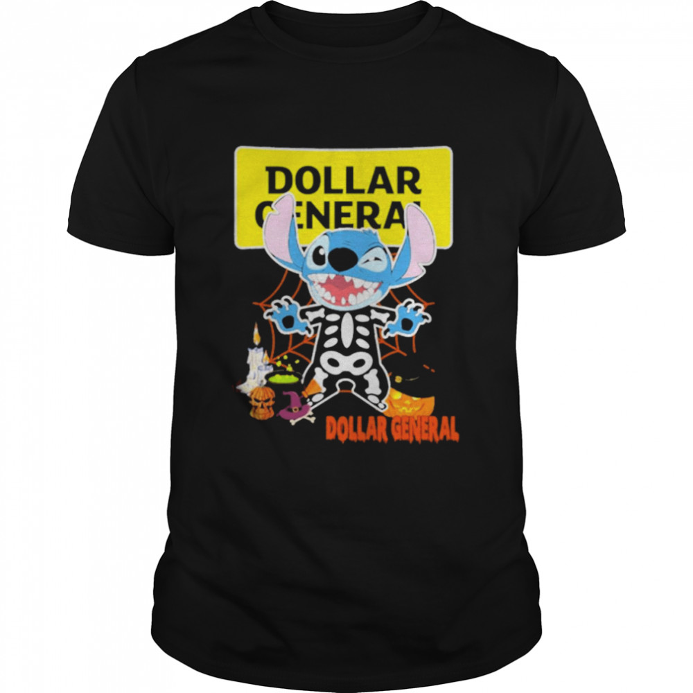 Stitch Dollar General Happy Halloween 2022  Classic Men's T-shirt