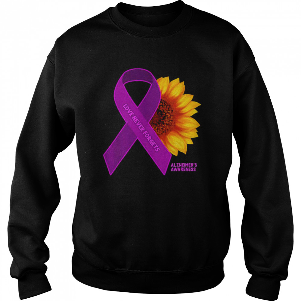 Sunflower Alzheimer’s Awareness  Unisex Sweatshirt