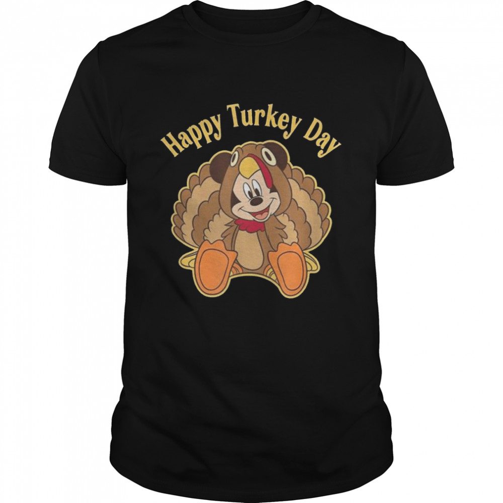 Thanksgiving Mouse Turkey Mickey Mouse 2022  Classic Men's T-shirt