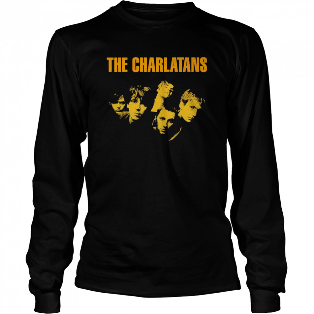 The Charlatans Rock Band  Long Sleeved T-shirt