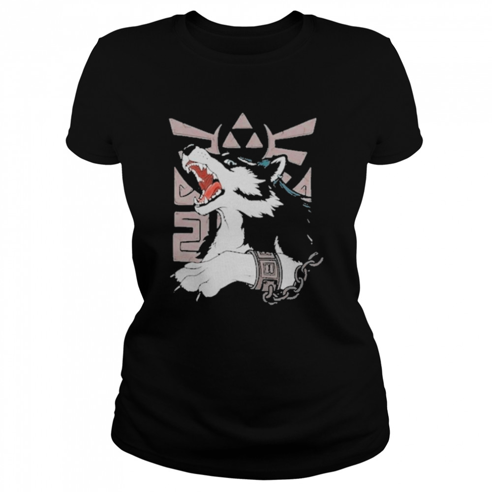 The Yetee The Wolf By Zeldathon Daybreak 2022  Classic Women's T-shirt
