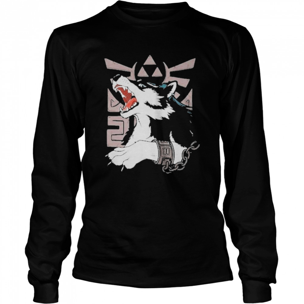 The Yetee The Wolf By Zeldathon Daybreak 2022  Long Sleeved T-shirt