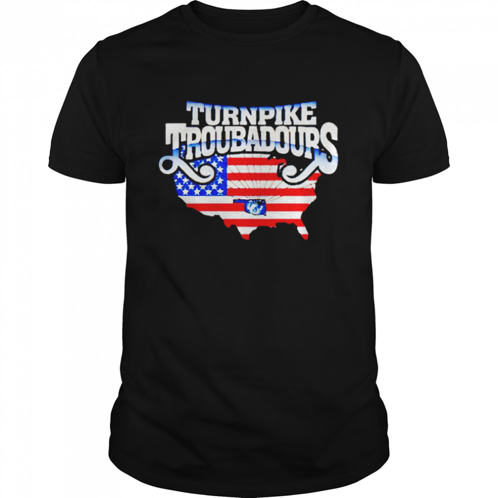 Turnpike Troubadours American Flag shirt Classic Men's T-shirt