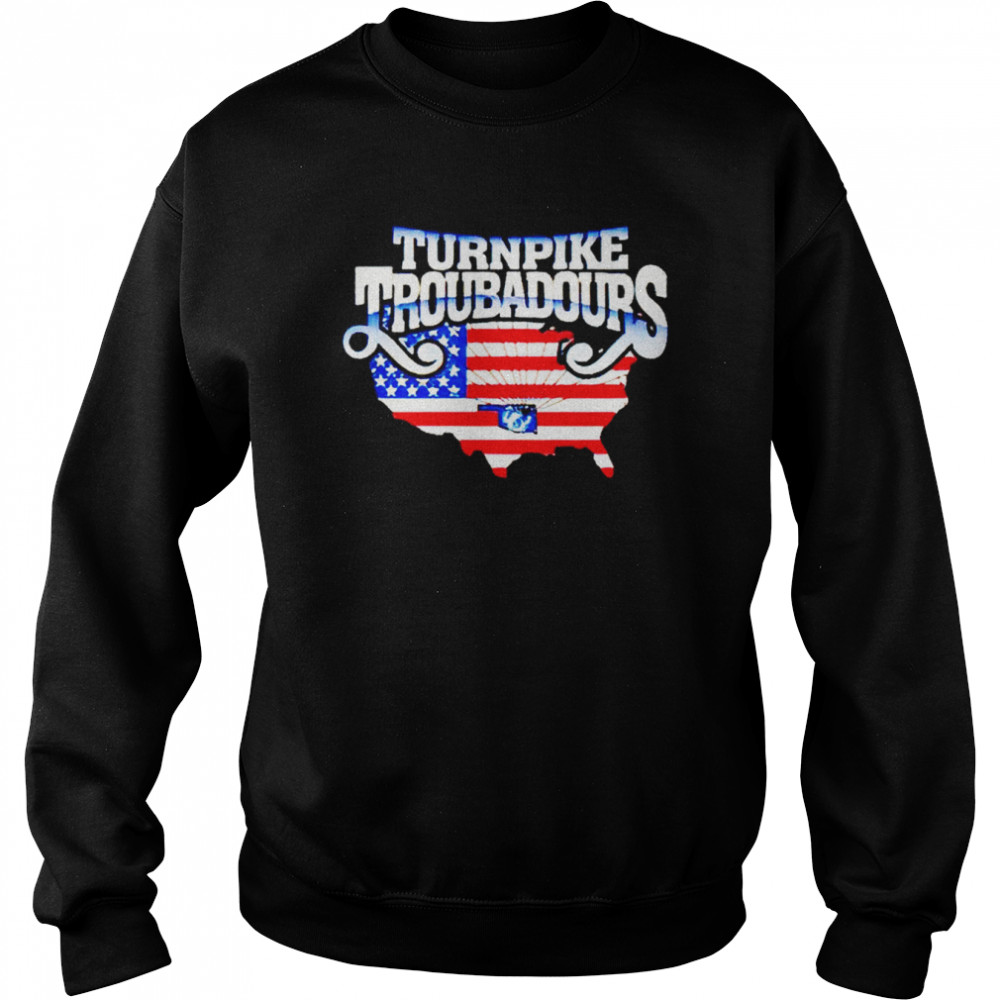 Turnpike Troubadours American Flag shirt Unisex Sweatshirt
