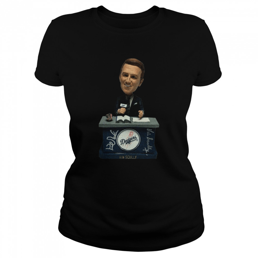 Vin Scully Kirk Gibson Dodgers memories shirt Classic Women's T-shirt