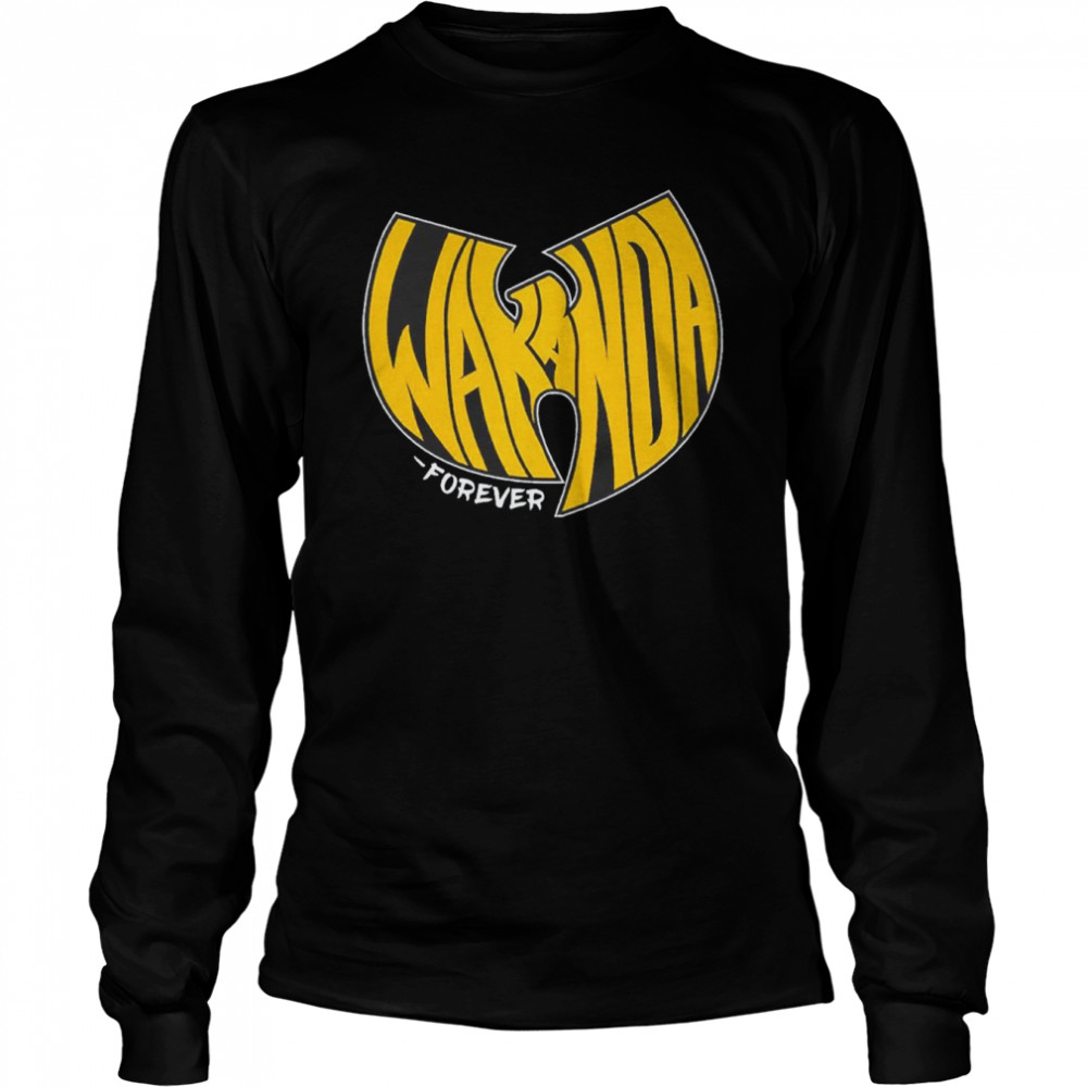 Wutang Clan Wakanda Forever shirt Long Sleeved T-shirt