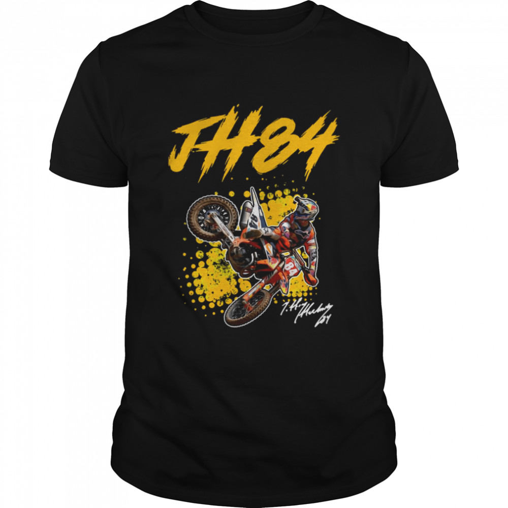 Yellow Design Jeffrey Herlings Grunge Motocross And Supercross Champion shirt Classic Men's T-shirt