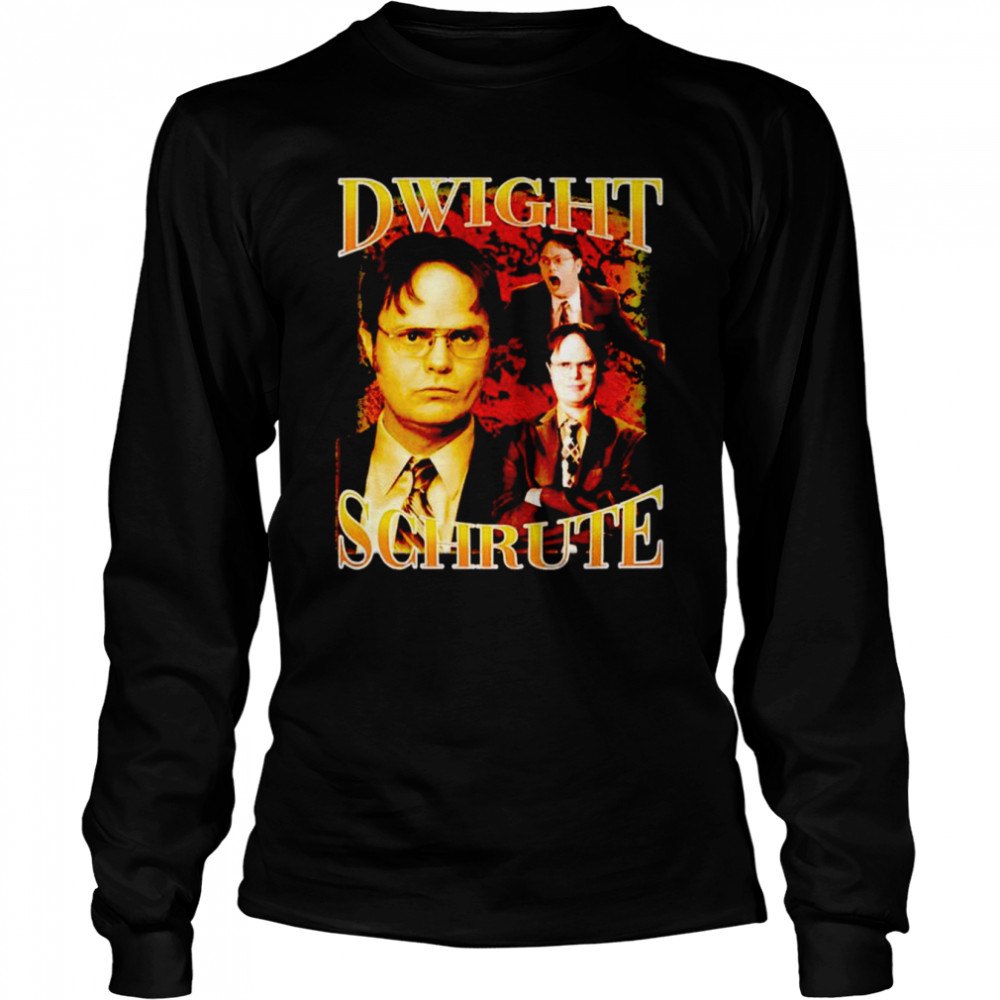 90’s Vintage Dwight Schrute shirt Long Sleeved T-shirt