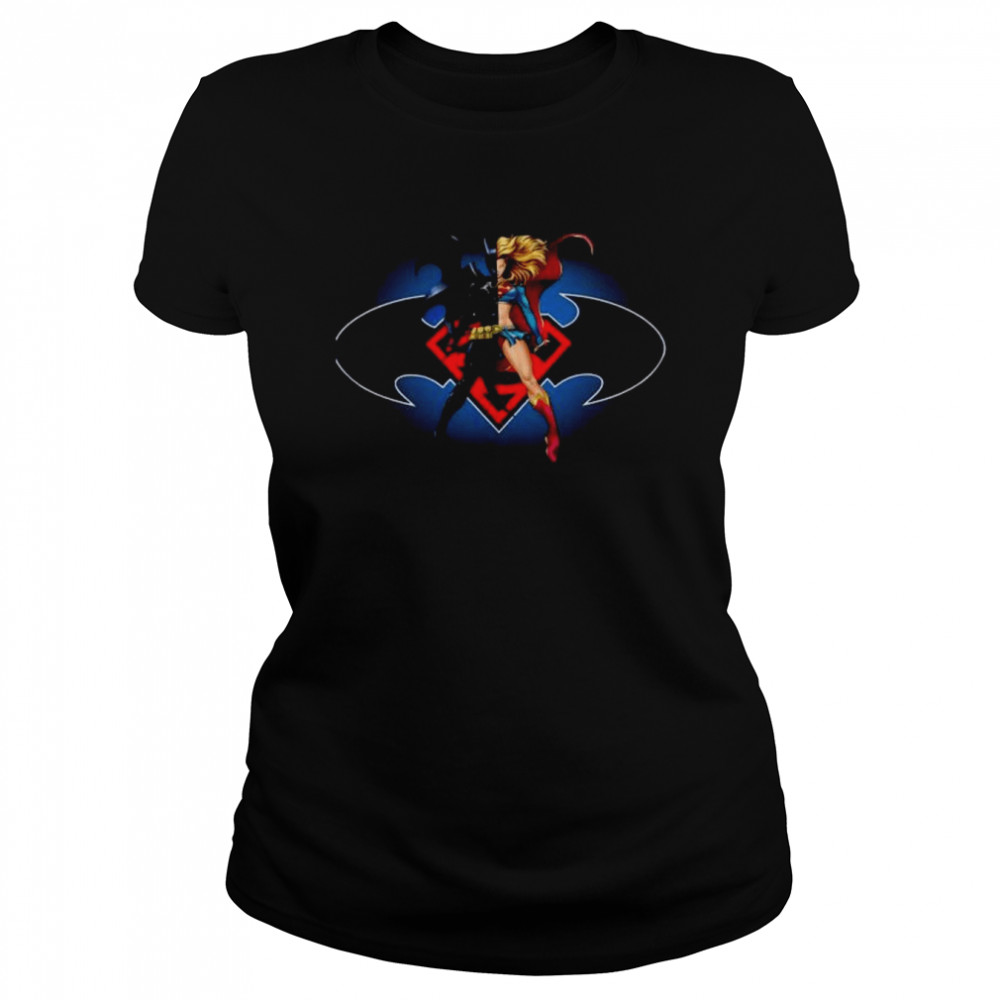 Batgirl and supergirl Dc comics 2022 shirt Classic Women's T-shirt