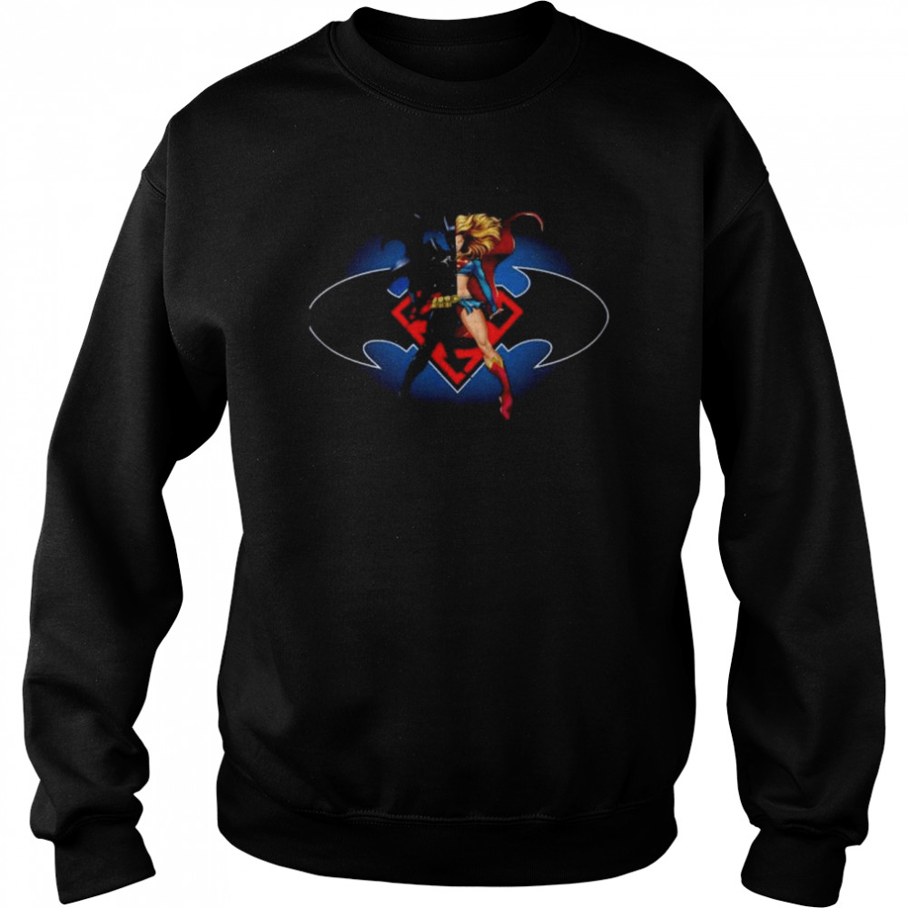 Batgirl and supergirl Dc comics 2022 shirt Unisex Sweatshirt