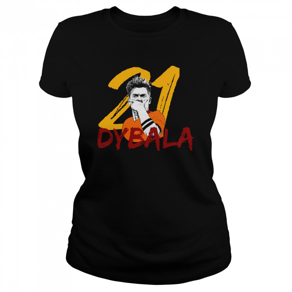 Football Player Dybala 21 shirt Classic Women's T-shirt