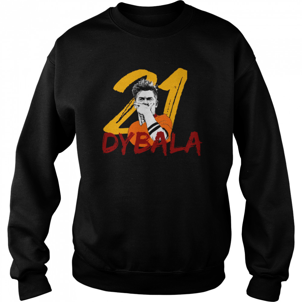 Football Player Dybala 21 shirt Unisex Sweatshirt