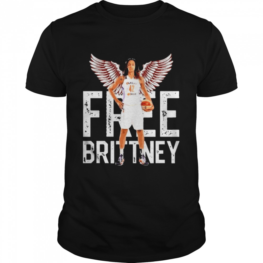 Free brittney griner wings phoenix mercury 2022 shirt Classic Men's T-shirt