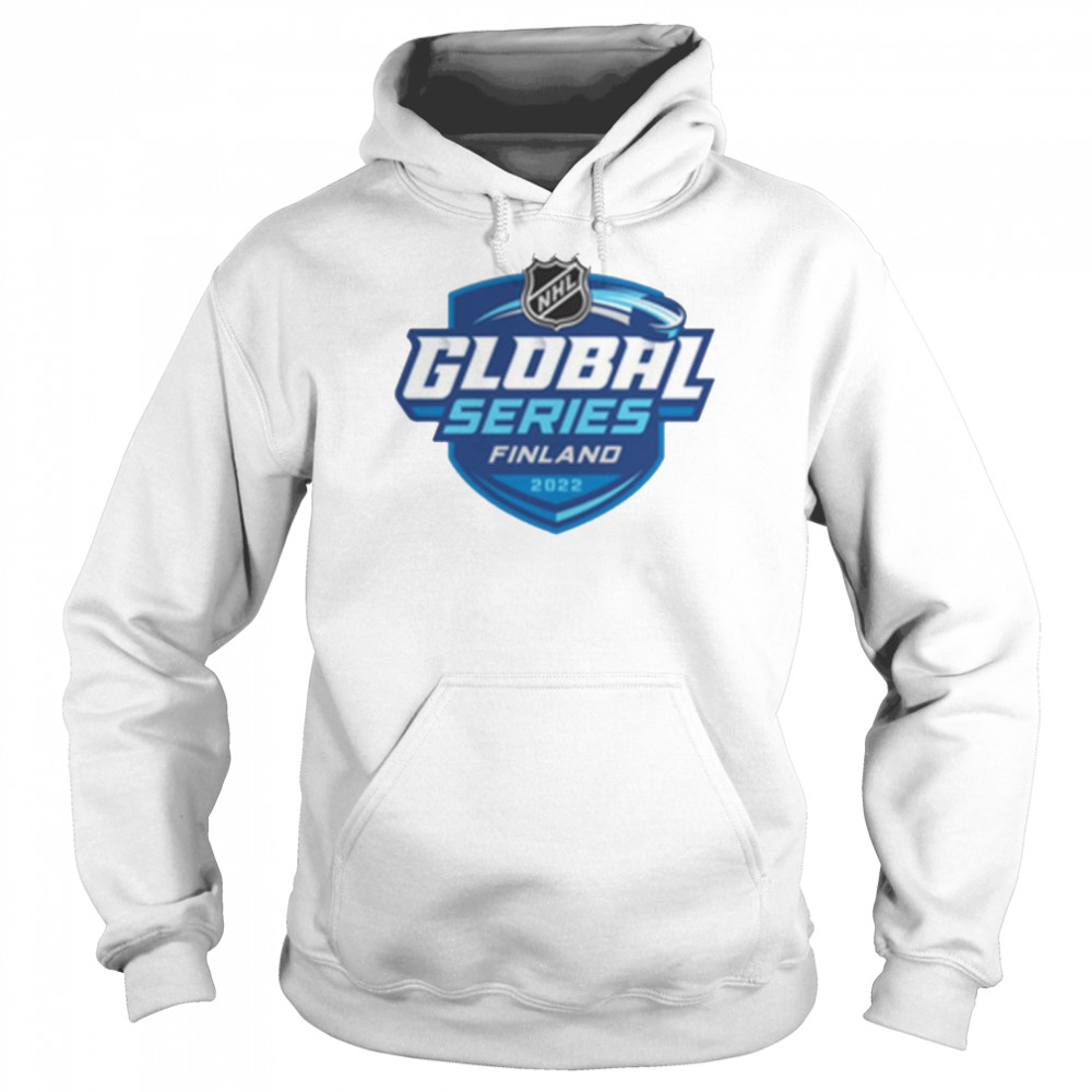 Global Series Finland 2022 Primary Logo Graphic NHl T- Unisex Hoodie