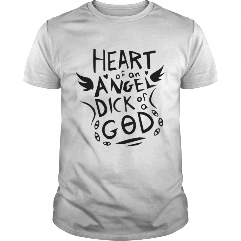 Heart Of An Angel Dick Of A God  Classic Men's T-shirt