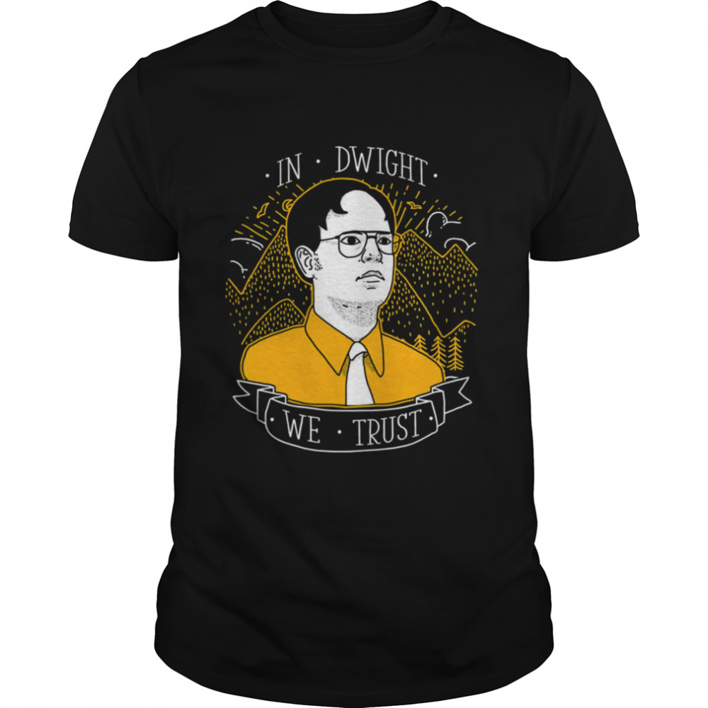 In Dwight We Trust Dwight Schrute shirt Classic Men's T-shirt