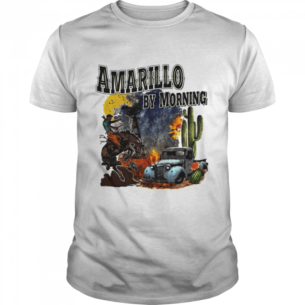 Legend Country Musician Amarillo By Morning shirt Classic Men's T-shirt