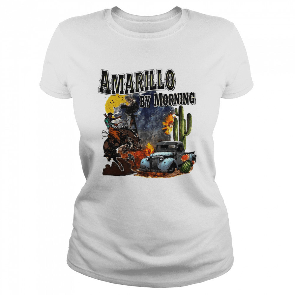 Legend Country Musician Amarillo By Morning shirt Classic Women's T-shirt