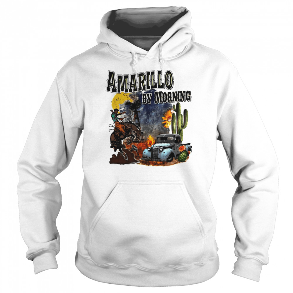 Legend Country Musician Amarillo By Morning shirt Unisex Hoodie
