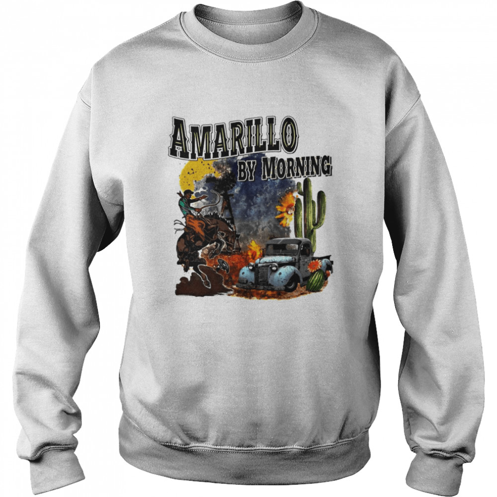 Legend Country Musician Amarillo By Morning shirt Unisex Sweatshirt