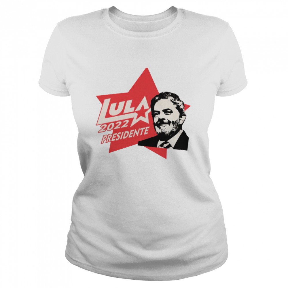 Lula President Brazil Elections David Lynch shirt Classic Women's T-shirt