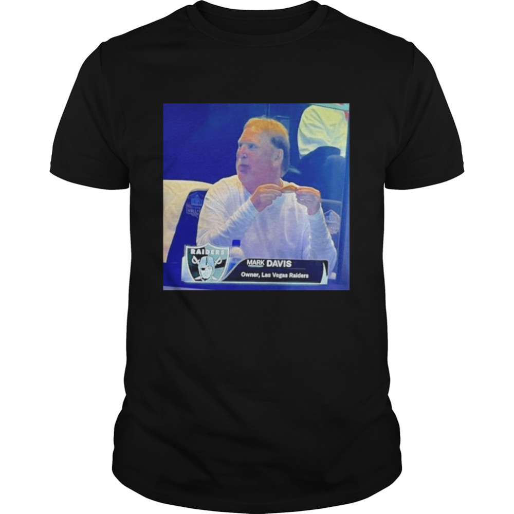 Mark Davis Las Vegas Raiders shirt Classic Men's T-shirt