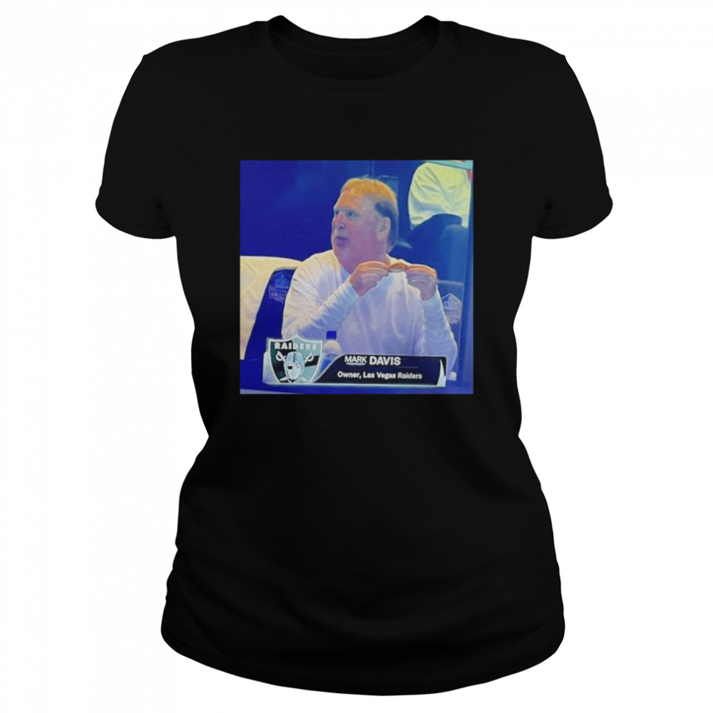 Mark Davis Las Vegas Raiders shirt Classic Women's T-shirt