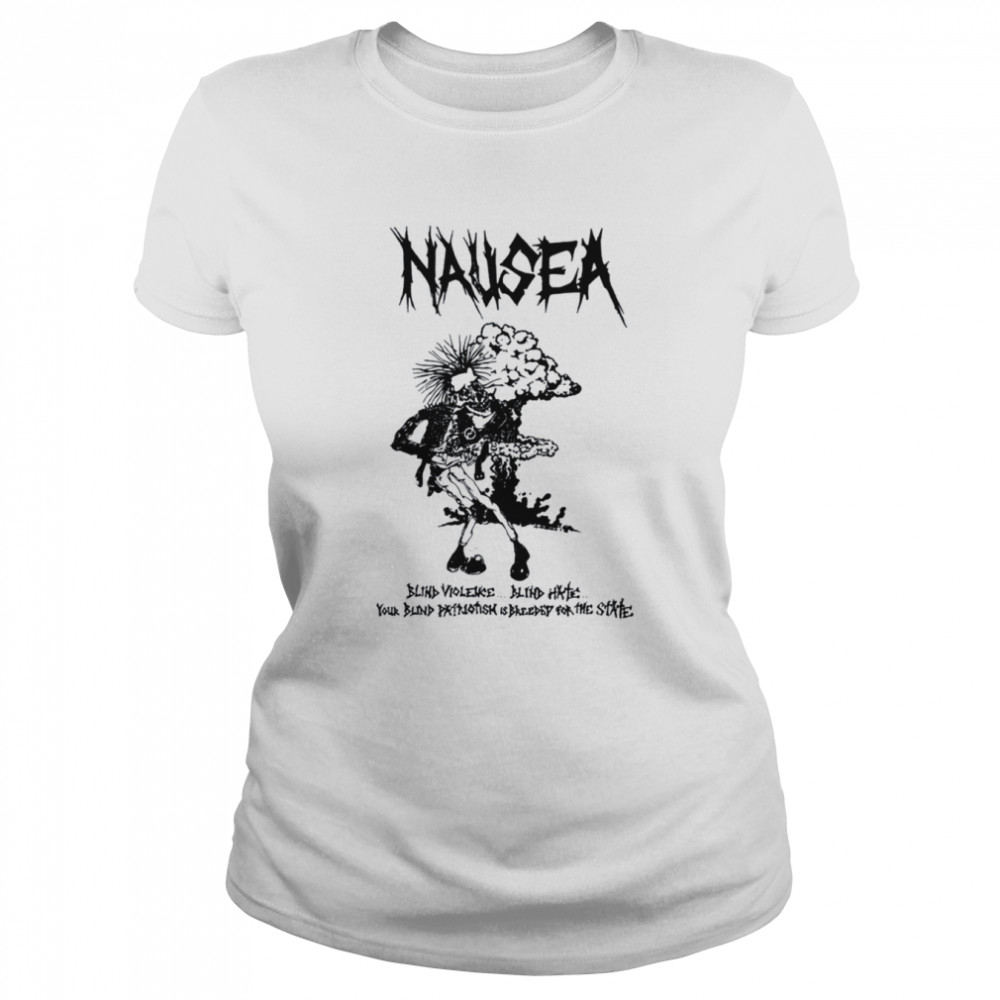 Nausea Band The Varukers shirt Classic Women's T-shirt