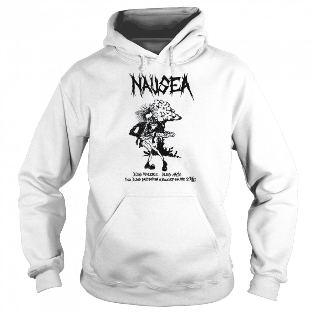 Nausea Band The Varukers shirt Unisex Hoodie