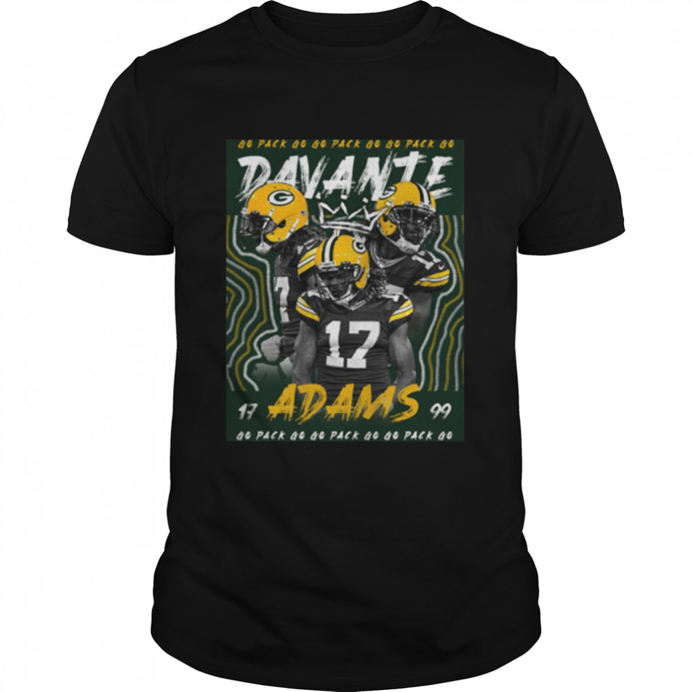 NFL Green Bay Packers Davante Adams T- Classic Men's T-shirt